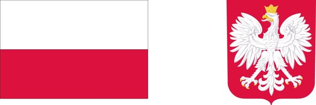 Godło Polski i flaga