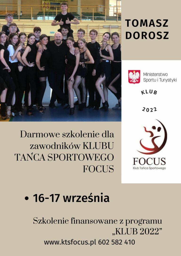Plakat ze szkolenia p. Dorosz